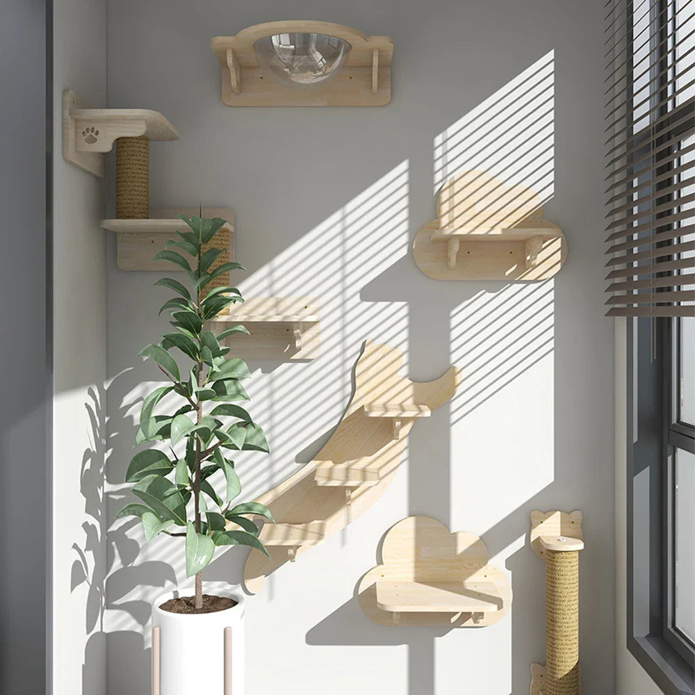 Arbres à chat en bois